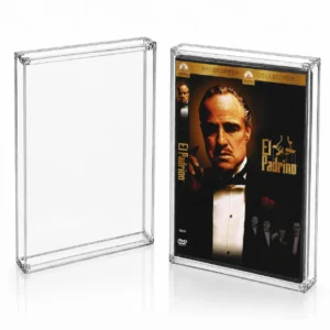 Cajas acrílicas para películas DVD estandar