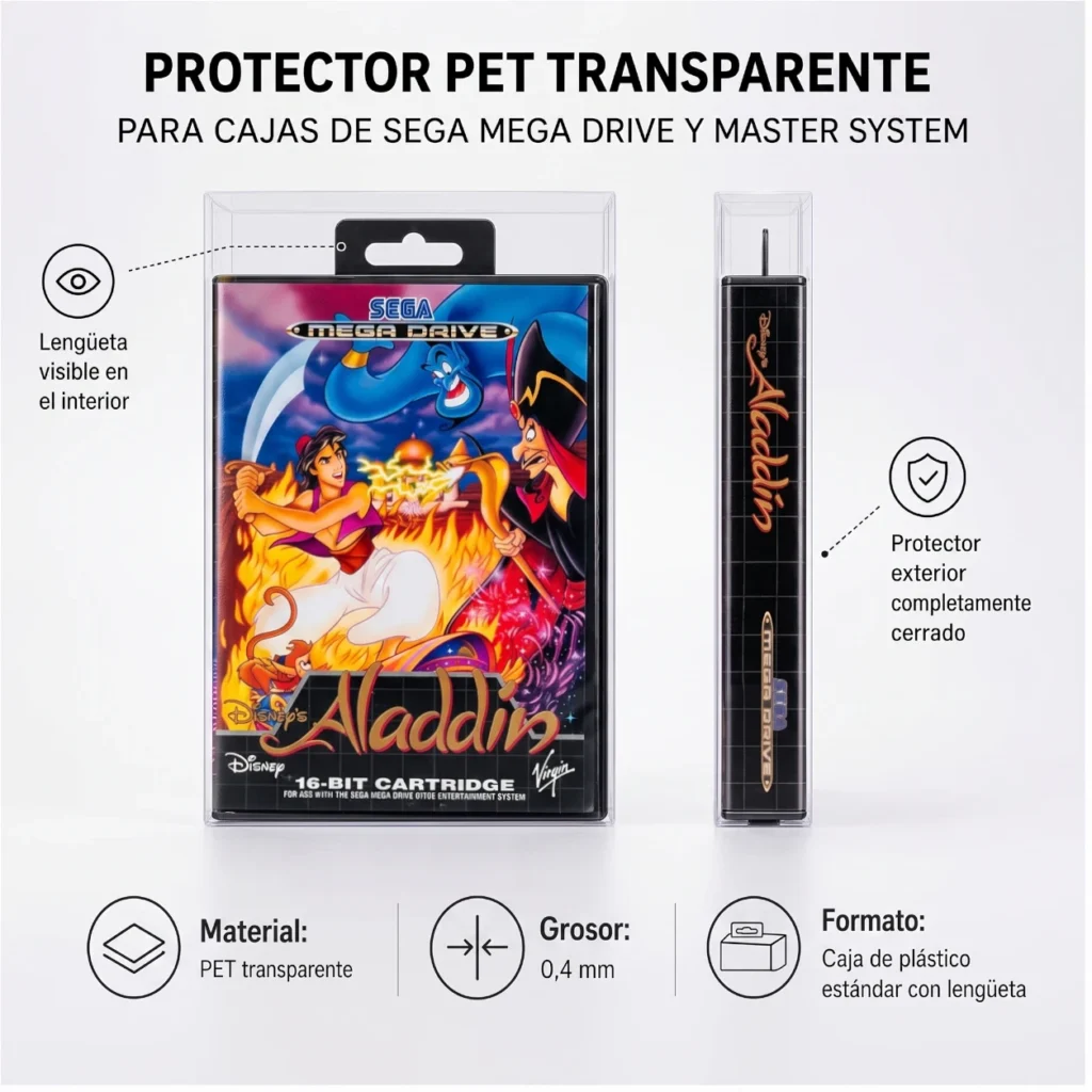 Características PET Megadrive