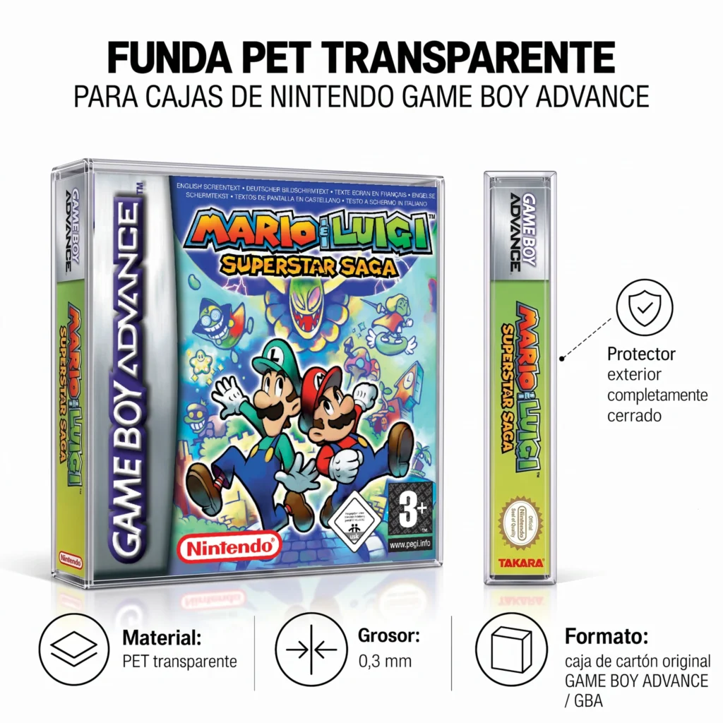 Funda Pet Nintendo Game Boy Advance