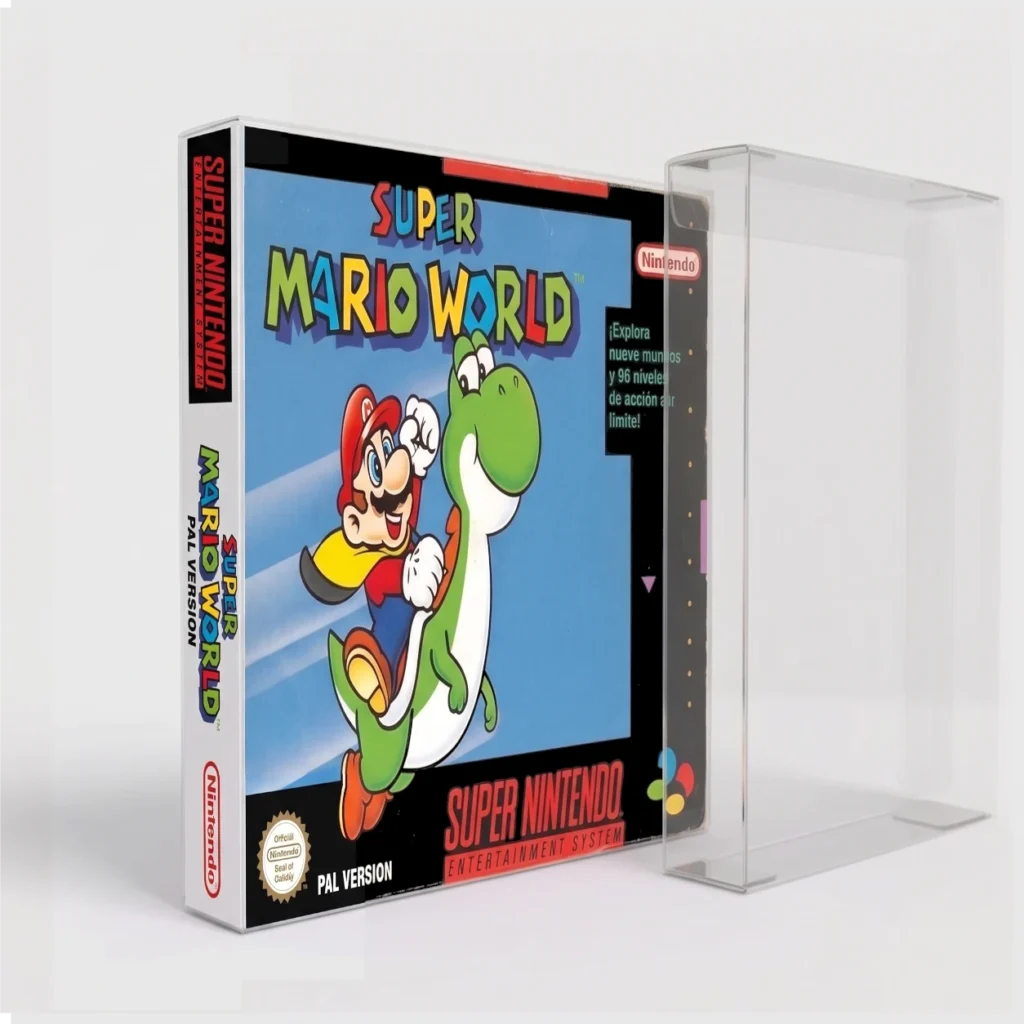 Funda protectora para juegos Super Nintendo