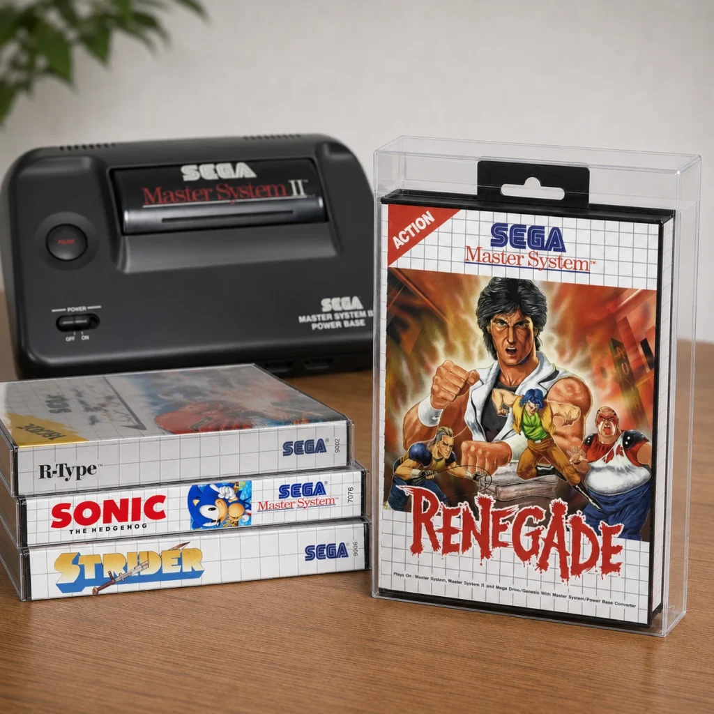 Pet plastico para juegos SEGA Master System