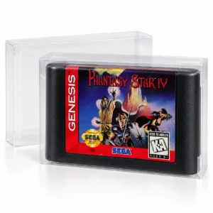 Protector PET para cartuchos sueltos de Sega Mega Drive