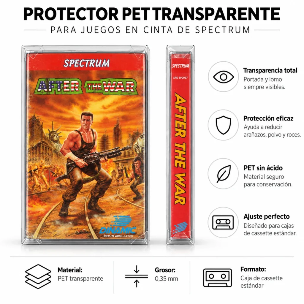 Protector PET transparente Spectrum