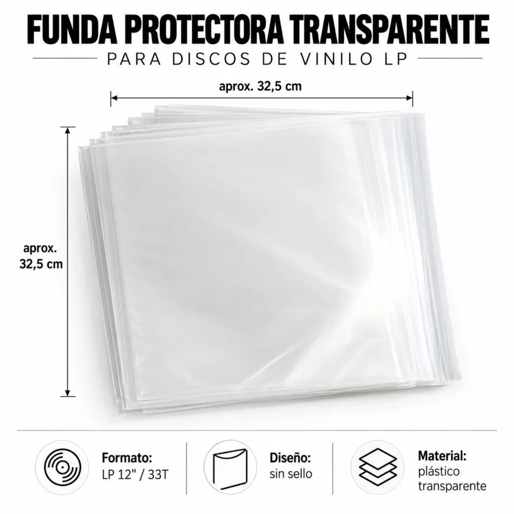 Fundas protectoras vinilo lp medidas