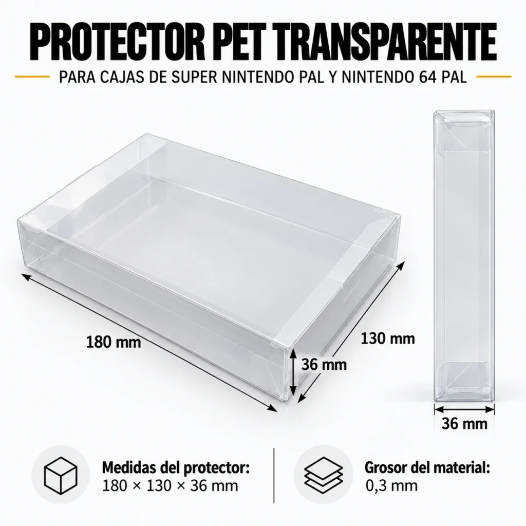 Protector pet Super Nes N64