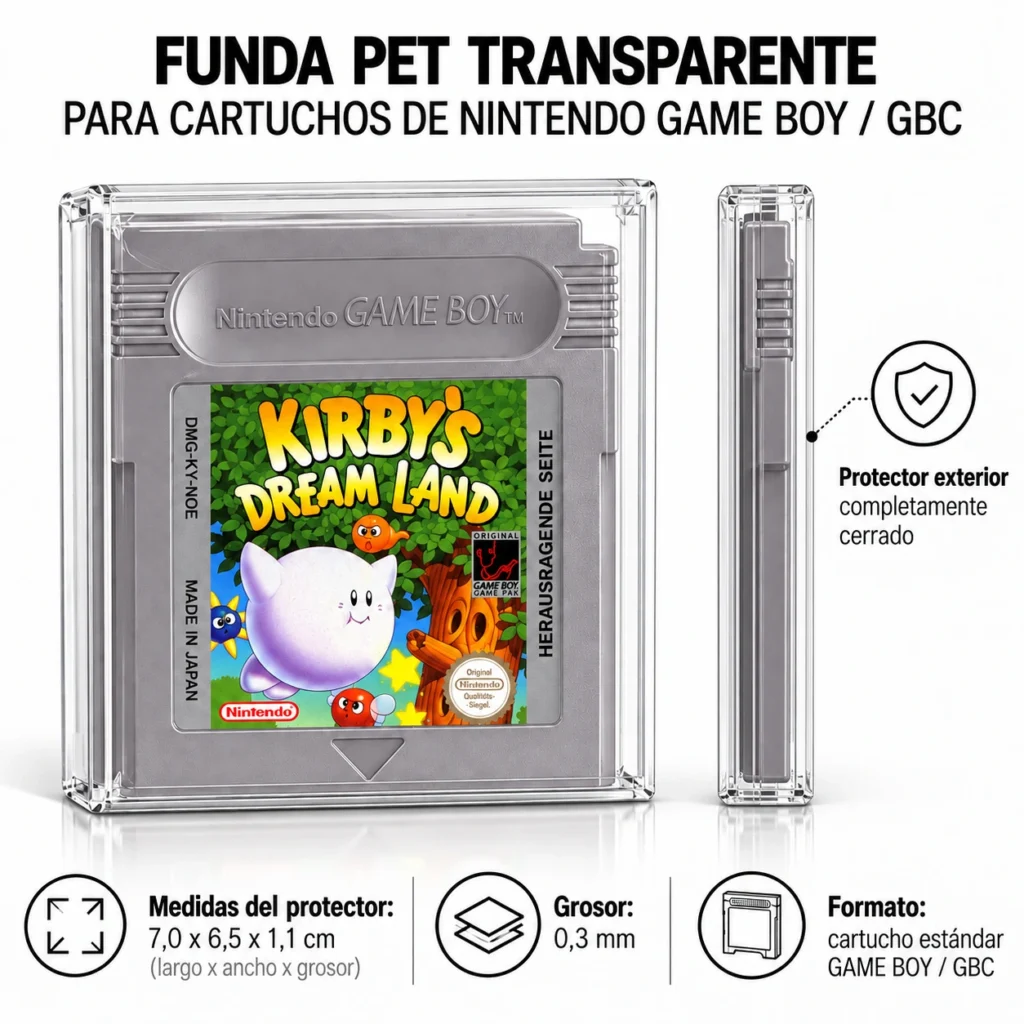 Funda cartuchos Game Boy